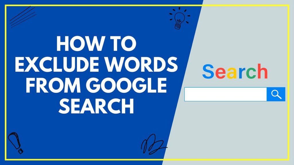 how to exclude a website from a google search 2025 guide