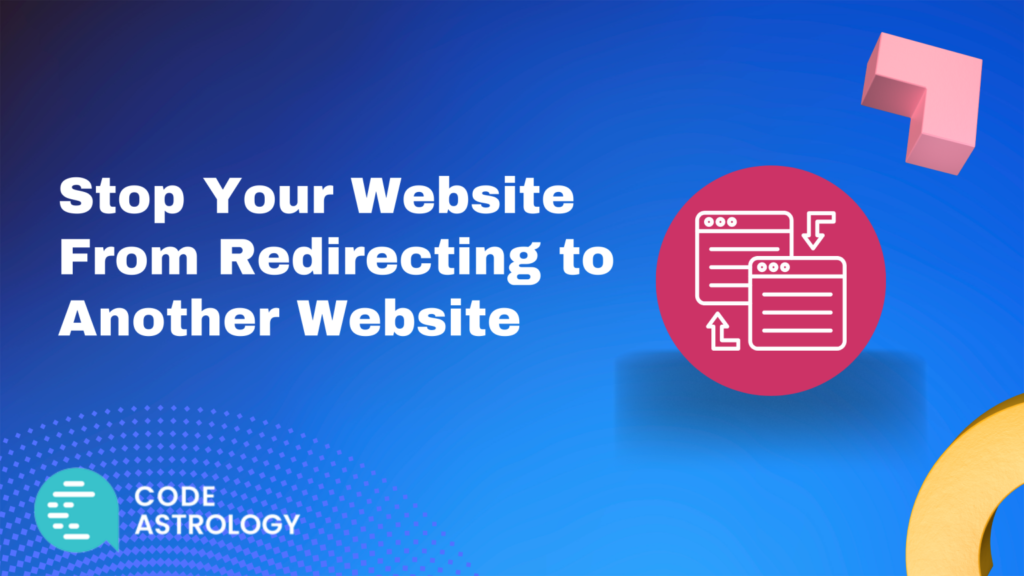 how to stop a website from redirecting in 2025