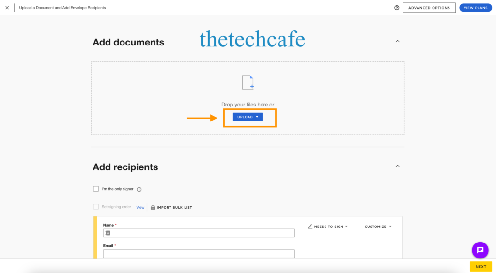 how to add docusign to website in 2025